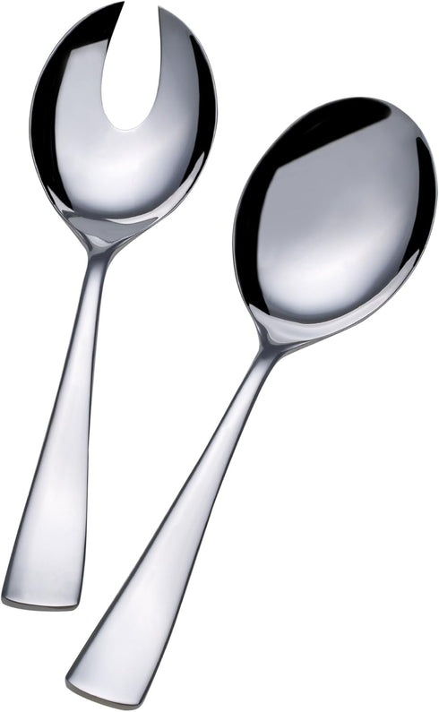 Mikasa Serena 2-Piece Stainless Steel Salad Serving Set by Mikasa