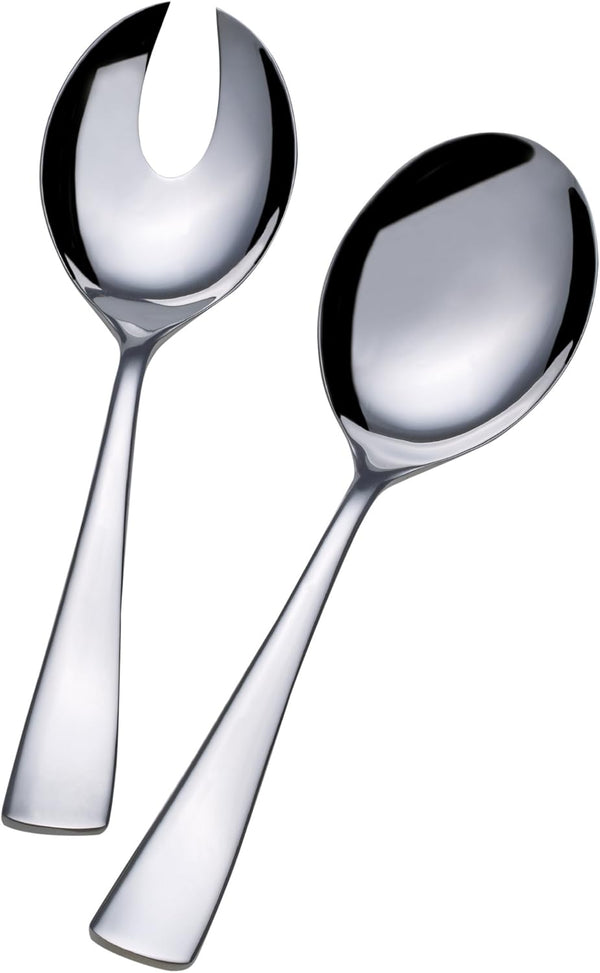Mikasa Serena 2-Piece Stainless Steel Salad Serving Set by Mikasa
