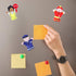 Magnet Happy Helpers People Toy Set for Fridge, Board and Refrigerator Magnets - 12 Pieces Neighborhood Characters