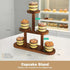 3 Desktop,Countertop,Window,Kitchen,Office Tier Wood Table Top Plant Stand,Small Windowsill Plant Shelf Desk Succulent
