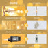 300 JMEXSUSS LED Remote Control Curtain Lights, Plug in Fairy Curtain Lights Outdoor, Window Wall Hanging String Lights