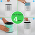 Air Purifier AP0601 Replacement Filters, 5-IN-1 High-Efficiency HEPA Filter, 2 Pack, Green