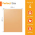 4 Pack Large Copper Oven Liners, 16x24 Inch Thick Heavy Duty Non-Stick Teflon Mats for Ovens and Grills