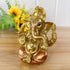 Hindu Ganesh Mini Ganesha Statue for Car Dashboard - Indian Decor for Home Office Temple Pooja Items
