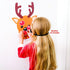 Stickamajigger Stick the Red Nose on the Reindeer Poster Game - Restickable & Reusable
