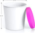 BALCI Premium Ice Cream Containers, 2 Pack - 1 Quart Each, Perfect Freezer Storage Tubs with Lids for Ice Cream