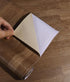 Dark Brown Butcher Block Contact Paper Peel and Stick Kitchen Countertop Wallpaper Shelf Liner Roll for Bathroom Counter Table Laundry Room Wall Decor 15.7x117 Inches by Qoubao