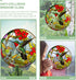 Stained Glass Hummingbird Window Clings, Anti-Collision Decals for Summer Window Decoration