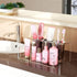 NIUBEE Hair Tool Organizer, Clear Acrylic Hair Dryer and Styling Organizer, Bathroom Countertop Blow Dryer Holder,