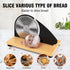 Commercial vanerepok Manual Bread Slicer for Homemade Sourdough Bread Versatile Hand Crank Bread Slicer for Sourdough