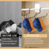 Hat Rack - 2 Pack Metal Organizer for Baseball Caps, Holds up to 20 Caps, Slip-Resistant Hat Hangers for Closet