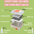 OBI-36 36 Egg Incubator for Hatching - Eggs - Stable Temperature & Humidity Control with Eggloo Insulation, Candler