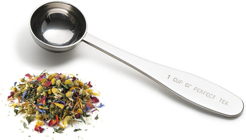 Loose Leaf Tea Spoon Measure, Stainless Steel Scoop for One Cup of Perfect Tea