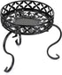 OwnMy Metal Round Plant Stand Indoor Outdoor Iron Flower Pot Holder, Heavy Duty Plant Stand Display Potted Rack