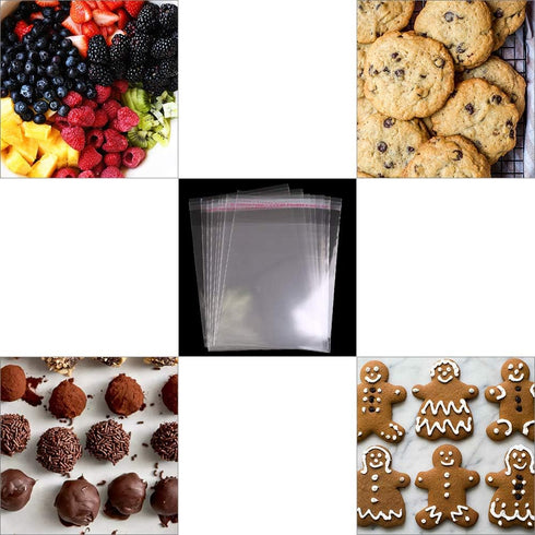 VIPITH Cellophane Bags - Cookie Bags, Candy Bags (4x6 inch)