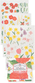 Now Designs Floursack Kitchen Towels, Quick Dry Cotton Hand Towel Set, 3 Count, 20 x 30 in