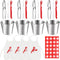 Mepase 21 Pcs Seafood Tools Set Nut Cracker Set Crab Crackers, Crab