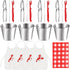 Mepase 21 Pcs Seafood Tools Set Nut Cracker Set Crab Crackers, Crab