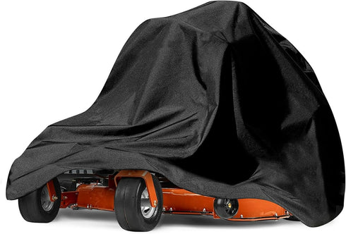 Zero Turn Mower Cover - 600D Heavy Duty Universal Fit Lawn Mower Covers, Waterproof and Dust Resistant