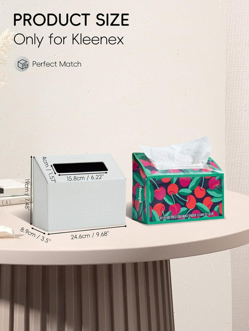 Streamlined Hand Towel Box Cover, No Drill Installation & Damage-Free Adhesive Backing for Wall Mounted, Appearance