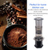 Topyond Coffee Machine, Portable Maker for Camping & Travel, Easy to Clean, 4 Cup Capacity