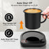 Oracer Coffee Mug Warmer for Desk, Electric Cup Heater for Tea Milk Beverages with Adjustable Temperature Display, Auto