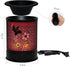 ASAWASA Electric Metal Wax Warmer, Wax Melt Candle Burner with 7 Colorful Changing Lights & 1 Silicone Dish for Home