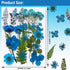 Flowers for Resin Model, Real Pressed Flowers Dry Leaves Bulk Natural Herbs Kit for Scrapbooking DIY Art