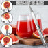 Stainless Steel Curved Grapefruit Knife - Serrated Kitchen Knife, Small Fruit Knife, Citrus Cutter, Chef Knife