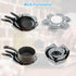 6 Pack Pot and Pan Protectors in 3 Sizes, Anti-Slip Dividers for Stacking, Protecting Pads for Cookware