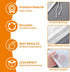 Guokoo 6PCS 200-Mesh 12 8 Inches Cheese Cloth Bag for Straining, x Nylon Nut Milk Bag, Reusable Food Grade Juicing Bags
