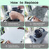 Creality Fume Extractor Filter Replacement, HEPA Filter with Honeycomb Structure for Smoke Purifier, 10×8.26×1.2 inch