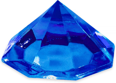 Super Z Outlet 36-Piece Set Acrylic Table Scatter Accents and Vase Fillers for Events, Weddings, Crafts, Royal Blue