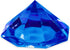 Super Z Outlet 36-Piece Set Acrylic Table Scatter Accents and Vase Fillers for Events, Weddings, Crafts, Royal Blue