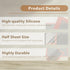 Professional Silicone Bread Baking Mat, Non Stick Oven Liner, Perforated Steaming Mesh, Half Sheet Size