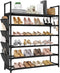 LANTEFUL 6 Tier Shoe Rack, Shoe Organizer Storage for 24-30 Pairs Shoe