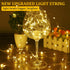 Kangheshun Lights,1 Pack (5m/16ft Timer Led Fairy Mini Battery Powered Silver Wire Starry Tiny String Light,Battery