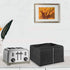 Toaster Cover Dark Grey Compatible with Most 4-slice Toasters, Washable Storage and Dust Protection