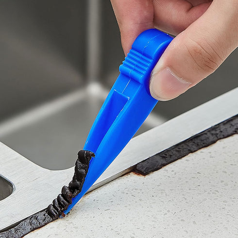Audoloku 3PCS Small Detail Crevice Brush Gap Deep Cleaning Brush for Kitchen, Window Groove, Sliding Door Track