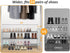 3 Closet 24 MISSLO Long Tier Shoe Rack for Shoe Organizer Storage Stackable Wide Shoe Shelf Holds Pairs of Men