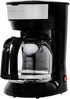 OVENTE 12-Cup Drip Coffee Maker with Borosilicate Glass Carafe, One-Touch Operation, Anti-Drip System, Black CM412B