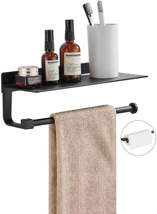 Hand Towel Holder for Bathroom -Paper Towel Holder Wall Mount - for