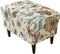 KRFOONN Ottoman Slipcovers Stretch Rectangle Footrest Stool Covers Printed Ottoman Cover for