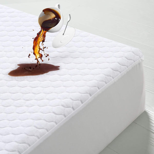 MERITLIFE Premium 100% Waterproof Mattress Protector Twin XL Size, Cooling Breathable Cover with 8-21" Extra Deep Pocket