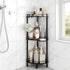 ELYKEN Corner Shower Caddy Standing, 3 Tier Rustproof Metal Shower Organizer with