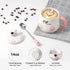 Bgbg Coffee Mug Warmer & Cute Cat Mug Set, Beverage Cup Warmer for Desk with Three Temperature Settings