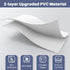 Drawer Liner, Waterproof & Oil-Proof Shelf Liners for Kitchen Cabinet, Non-Slip PVC Material for Countertop White 11.8