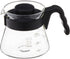 Hario V60 Glass Coffee Server, Black, 450ml