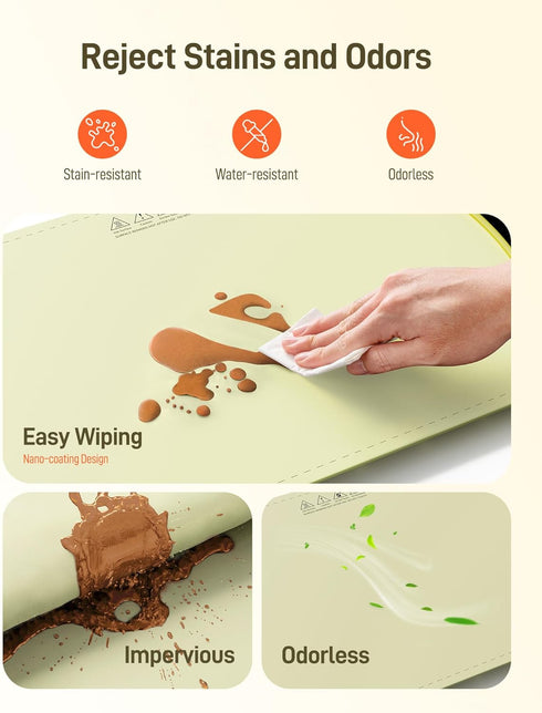 8 Food Warming Mat - Upgraded Levels Adjustable Temperature Electric Warming Tray, Multifunctional Full Surface Food