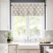 Hostline Valances Curtains for Living Room Farmhouse Burlap Texture Vintage Moroccan Semi Sheer